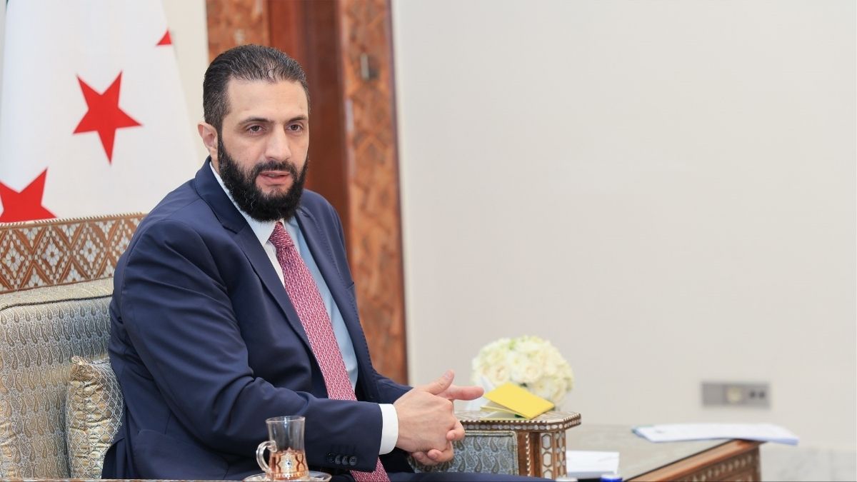 El presidente de transición de Siria mantiene un breve encuentro con Trump en Nueva York