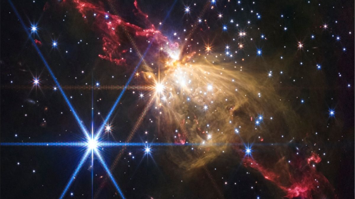 El telescopio James Webb descubre un chorro protoestelar en los confines de la Vía Láctea