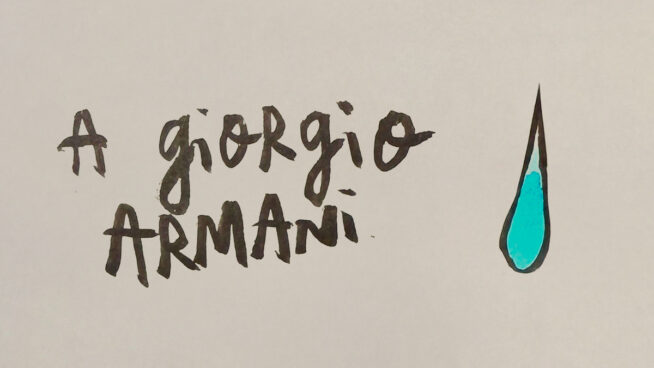 La viñeta sobre... Giorgio Armani
