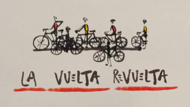 La viñeta sobre... La Vuelta revuelta