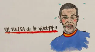La viñeta animada de La vuelta de La Vuelta