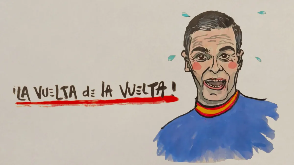 La viñeta animada de La vuelta de La Vuelta