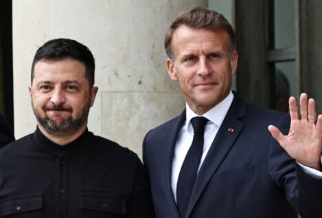 Zelenski y Macron abordan en Nueva York un posible refuerzo de la defensa aérea de Ucrania