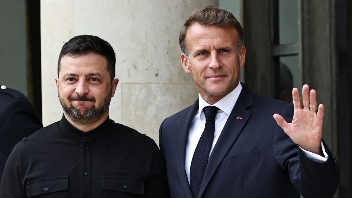 Zelenski y Macron abordan en Nueva York un posible refuerzo de la defensa aérea de Ucrania
