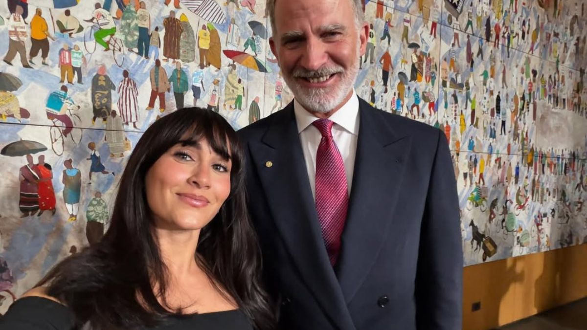 Los detalles del selfi de Aitana con el Rey: 20 cm de diferencia, su conversación y un ausente