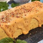 Pastel de langostinos y puerros