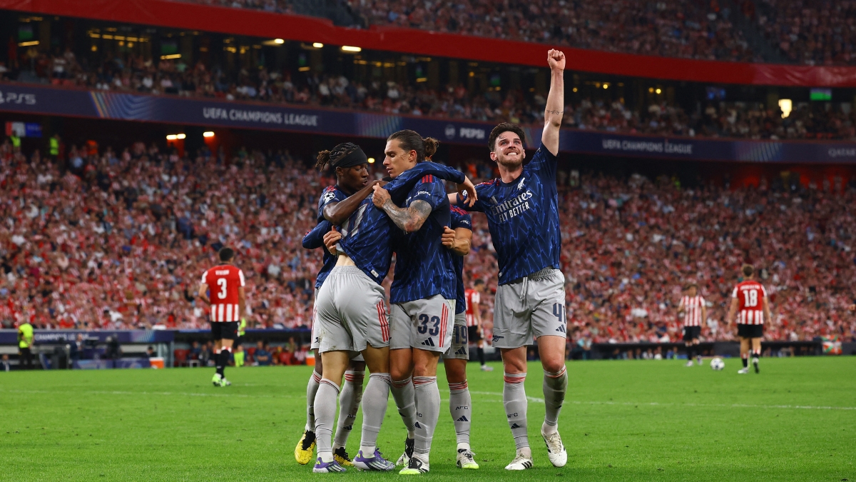 El Arsenal amarga el regreso del Athletic a la Champions League