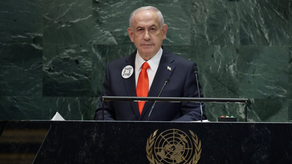 Netanyahu habla a los rehenes desde la Asamblea de la ONU: «Os traeremos de vuelta»