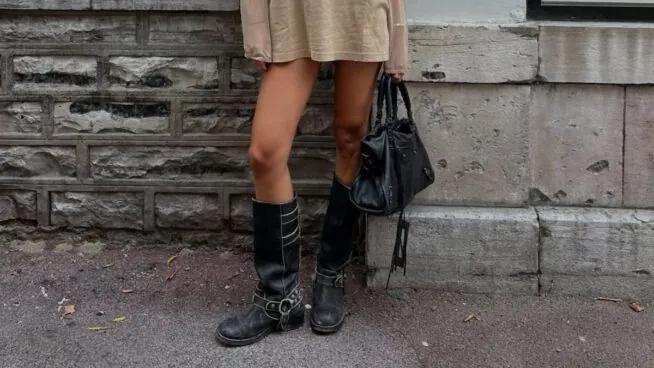 La nueva tendencia de este otoño: botas moteras con aire 'cowboy'