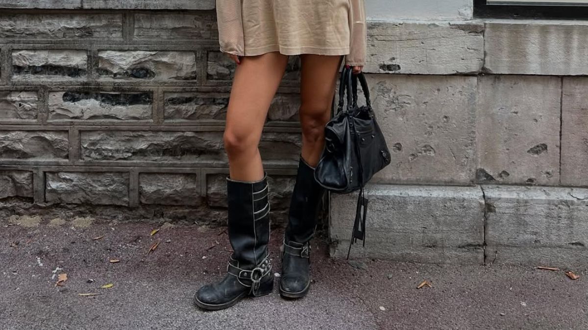 La nueva tendencia de este otoño: botas moteras con aire ‘cowboy’