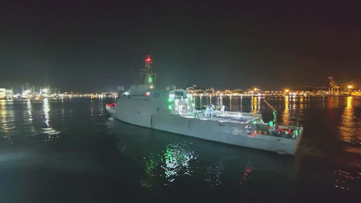El buque español ‘Furor’ zarpa de Cartagena para apoyar a la flotilla con rumbo a Gaza