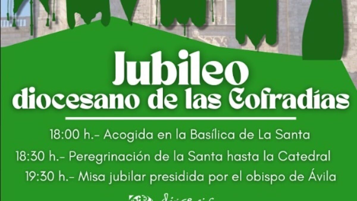 Todas las hermandades participarán en el Jubileo Diocesano de las Cofradías en Ávila