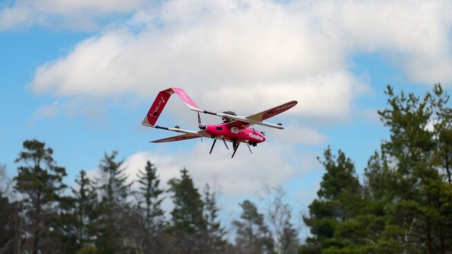 Suecia y Noruega reparten con drones comida a domicilio a zonas remotas