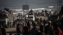 Cientos de miles de palestinos han sido desplazados forzosamente desde Gaza