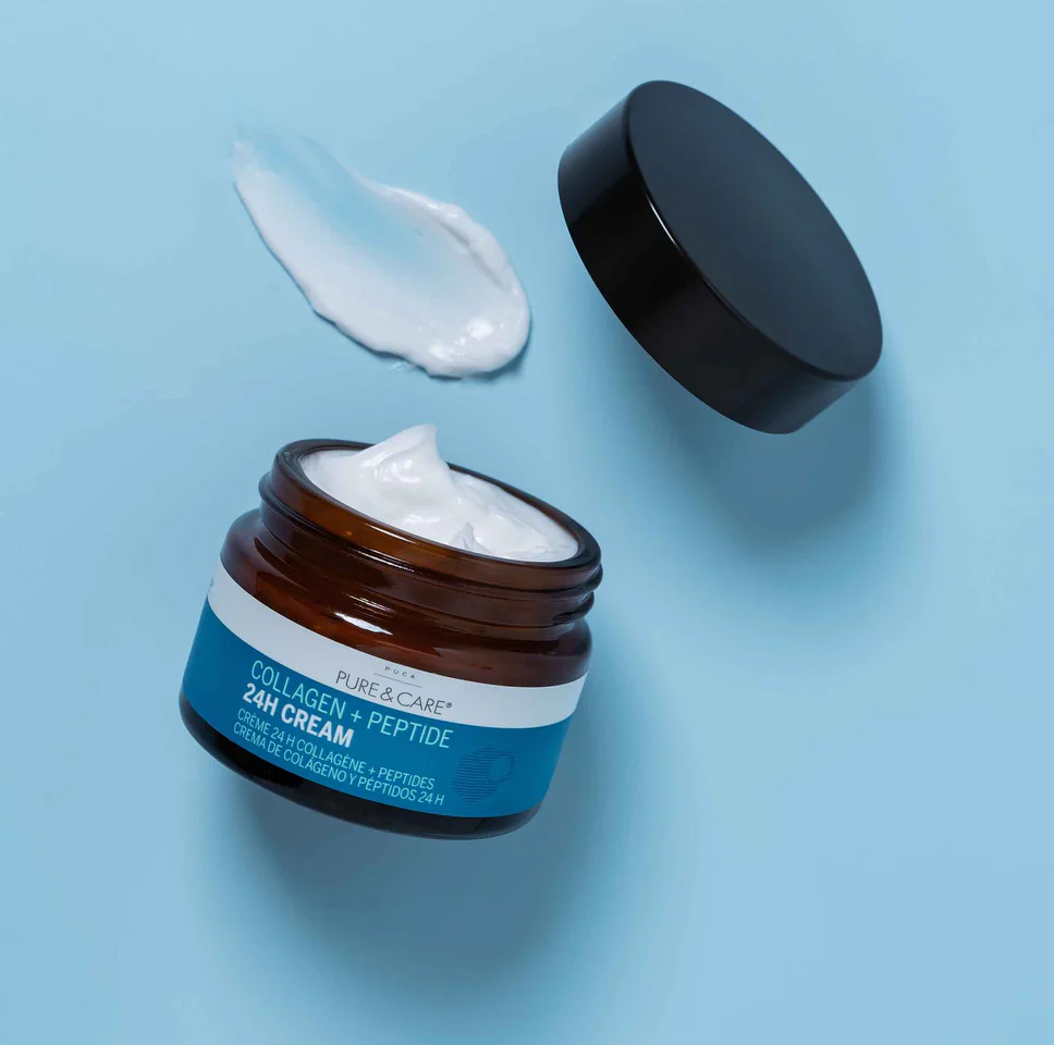 Crema con colágeno y péptidos de Pure & Care