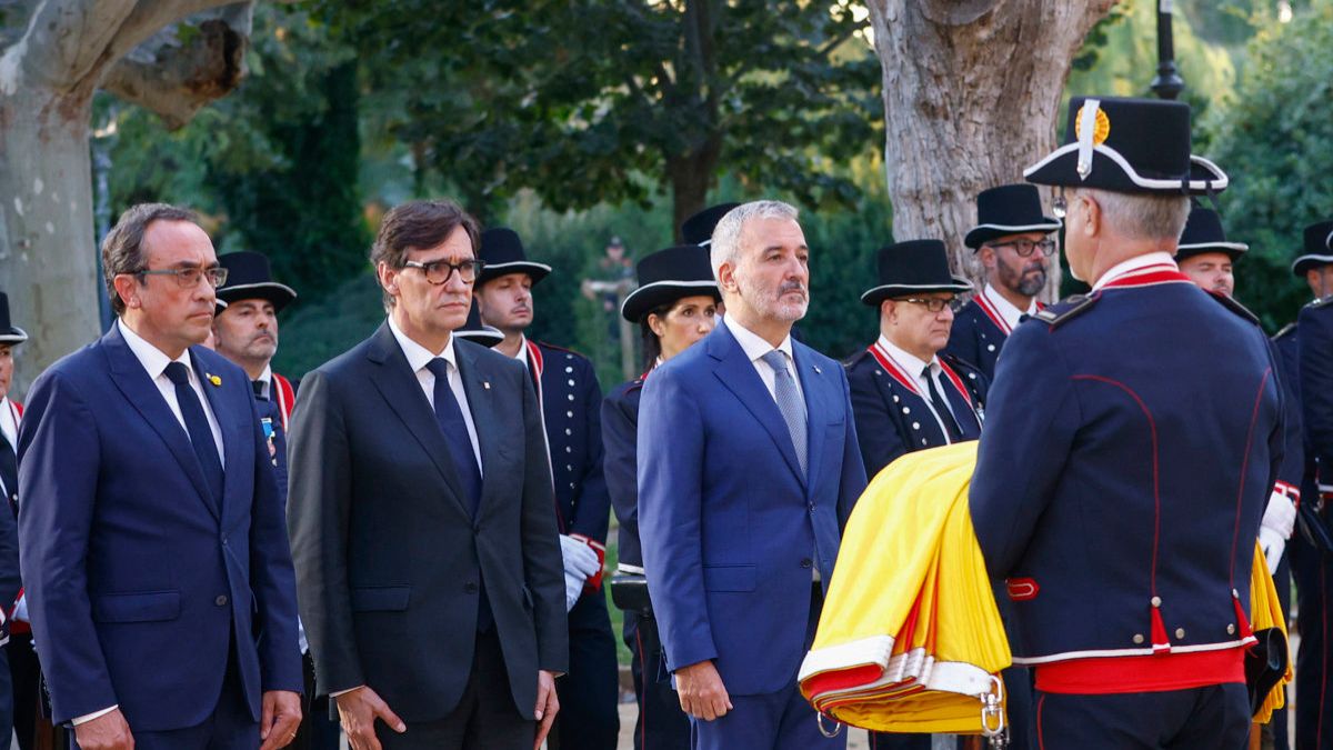 Illa celebra su segunda Diada como president: «Es el momento de la Cataluña de todos»