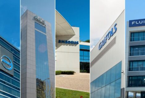 Amadeus, Grifols, Acerinox, ACS y Fluidra lideran la internacionalización del IBEX