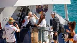 La flotilla de Colau y Thunberg zarpa de Barcelona a Gaza tras retraso por mal tiempo