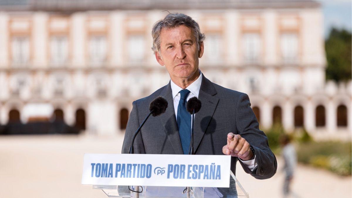 Feijóo: Sánchez «mancha» el Año Judicial y somete al Rey a un «choque institucional»