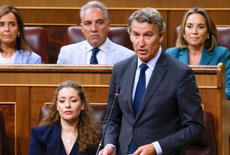Feijóo, a Sánchez: «Por seguir en el poder pactaría hasta con Netanyahu»