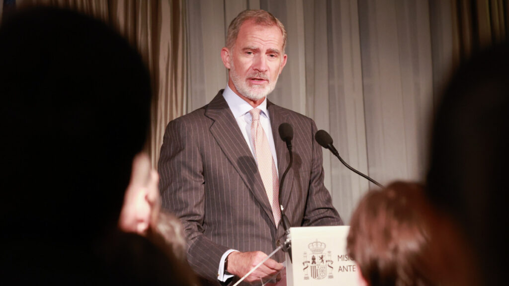 Felipe VI Juan Carlos Infanta Elena Nueva York