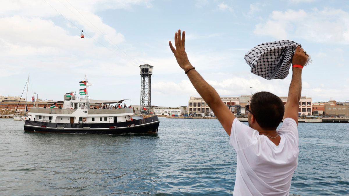 La Flotilla que partió hacia Gaza regresa a Barcelona por el mal tiempo