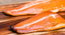 Salmón ahumado en caliente