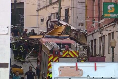 Al menos 15 muertos en el descarrilamiento de un funicular en Lisboa