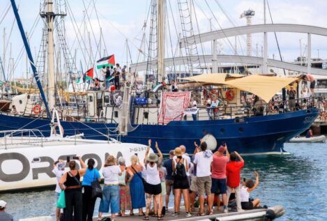 La Flotilla Global Sumud denuncia un ataque con drones contra uno de sus barcos en Túnez