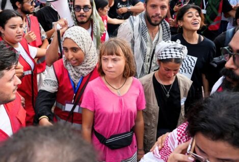 Greta Thunberg deja la dirección de la flotilla a Gaza por desacuerdos internos