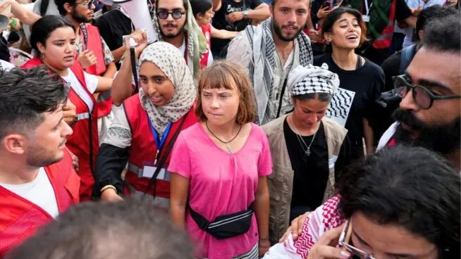 Greta Thunberg deja la dirección de la flotilla a Gaza por desacuerdos internos