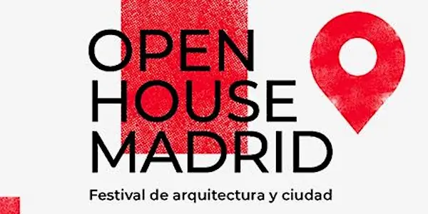 Cartel oficial de Open House Madrid 2025. Open House Madrid 2025
