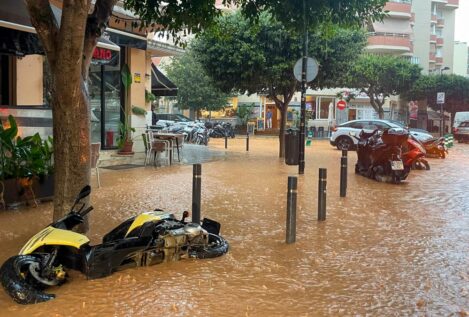 La UME se activa en Ibiza ante las inundaciones con refuerzos desde Mallorca y Valencia