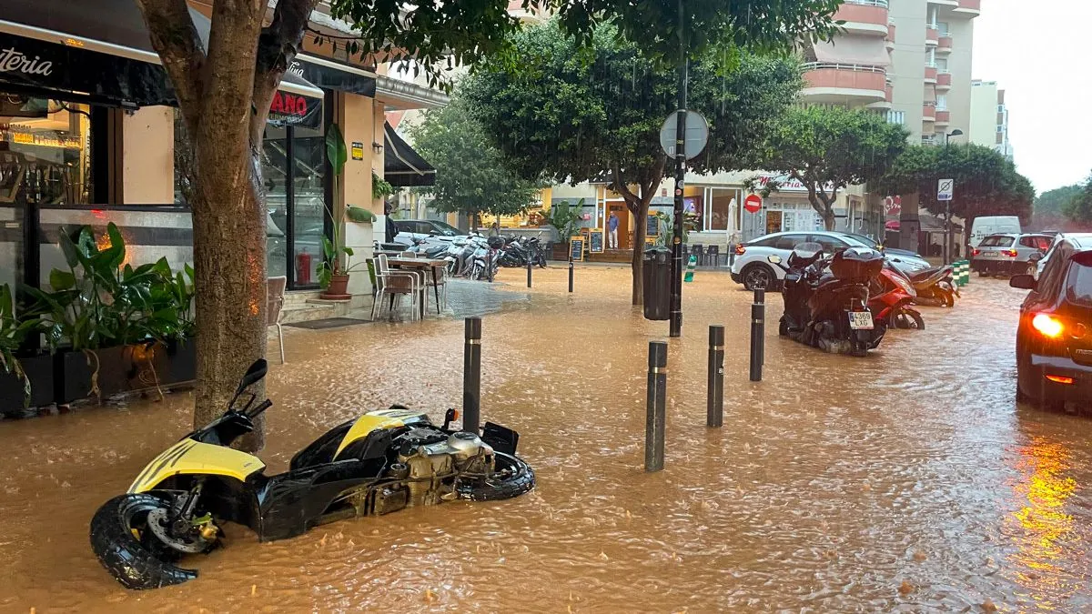 La UME se activa en Ibiza ante las inundaciones con refuerzos desde Mallorca y Valencia