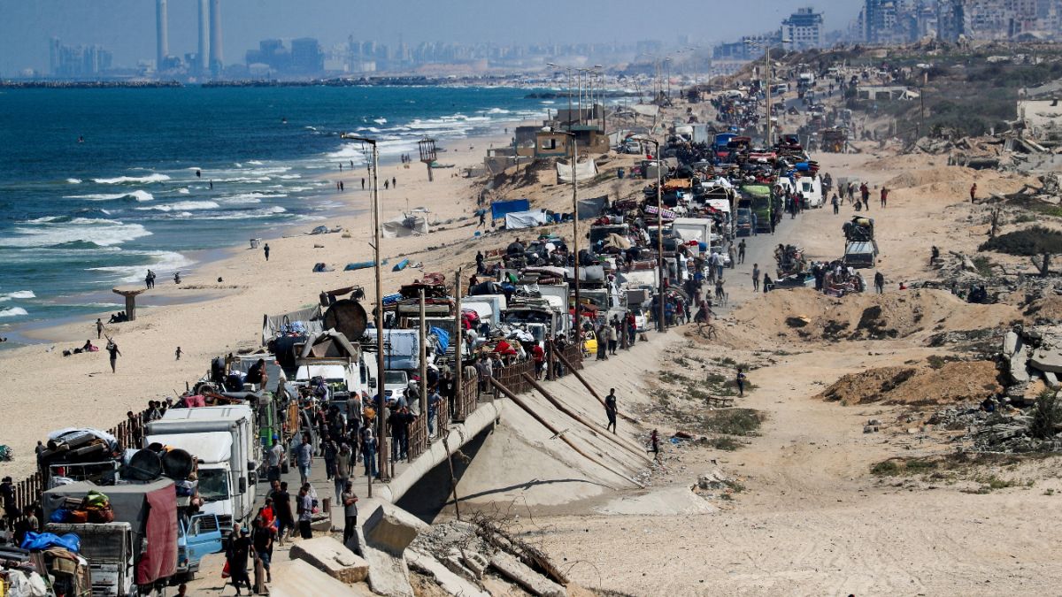 Israel abre una «ruta temporal» para evacuar la ciudad de Gaza ante su ofensiva para tomarla
