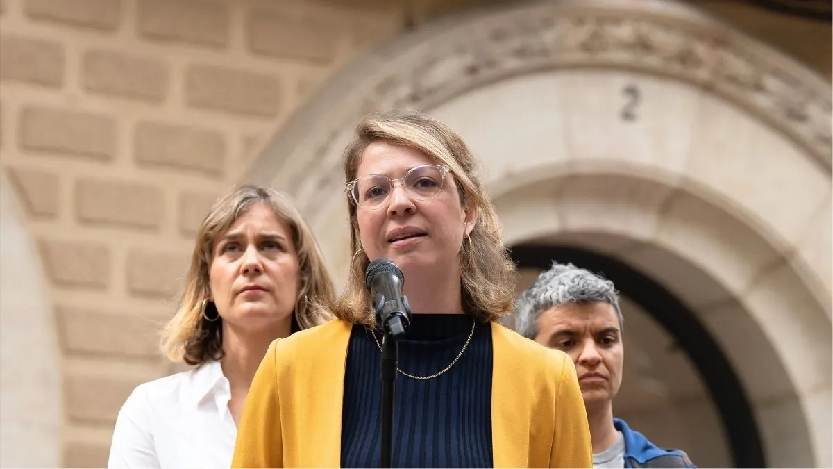 La líder de BComú, Janet Sanz, deja la política institucional