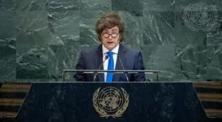 Milei arremete contra el Estado, el gasto público y critica a la ONU por «imponer» cómo vivir