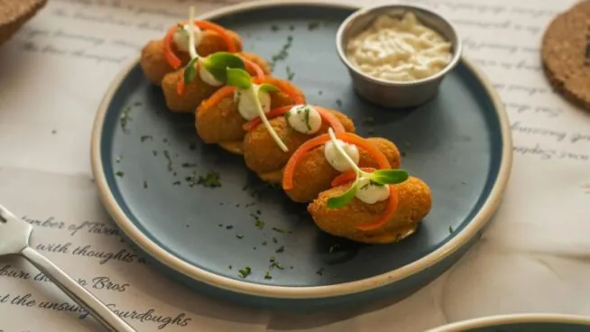 Karlos Arguiñano: «Estas croquetas de berenjena y queso son cremosas y crujientes»