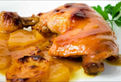 La receta de Malena Costa que triunfa en Instagram: pollo con salsa de miel y mostaza