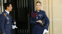 La princesa Leonor llega a la Academia del Aire para iniciar su último año de formación militar