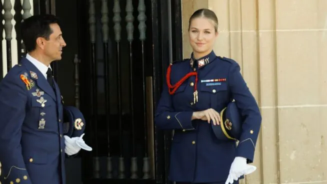 La princesa Leonor llega a la Academia del Aire para iniciar su último año de formación militar