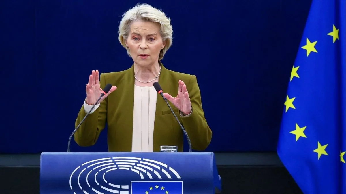 Von der Leyen, a Putin: «Europa está en combate y defenderá su territorio»