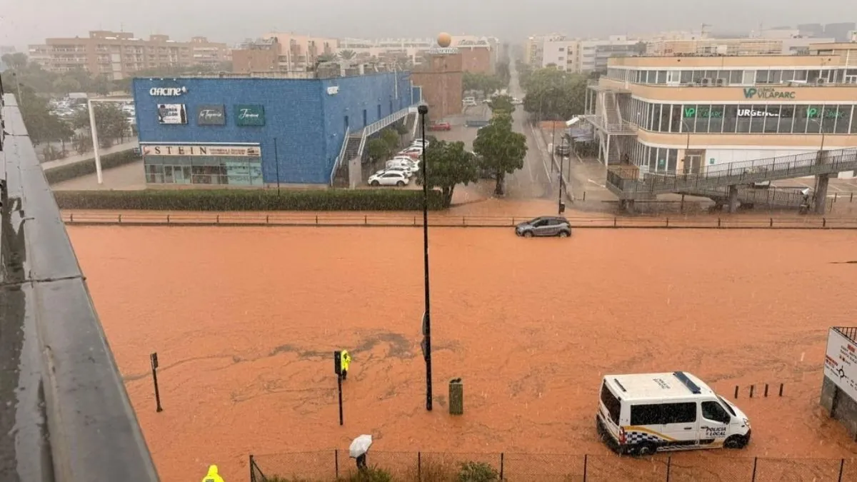 Aemet eleva a alerta roja la situación en Ibiza y Formentera por lluvias y posibles inundaciones