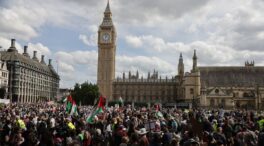 Varios detenidos en una protesta en apoyo al grupo ilegal Palestine Action en Londres