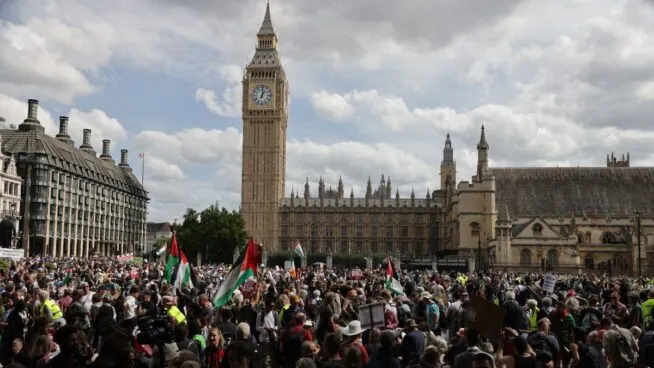 Varios detenidos en una protesta en apoyo al grupo ilegal Palestine Action en Londres