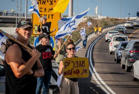 Netanyahu tilda de «fascistas» a manifestantes que protestan en contra de su Gobierno israelí