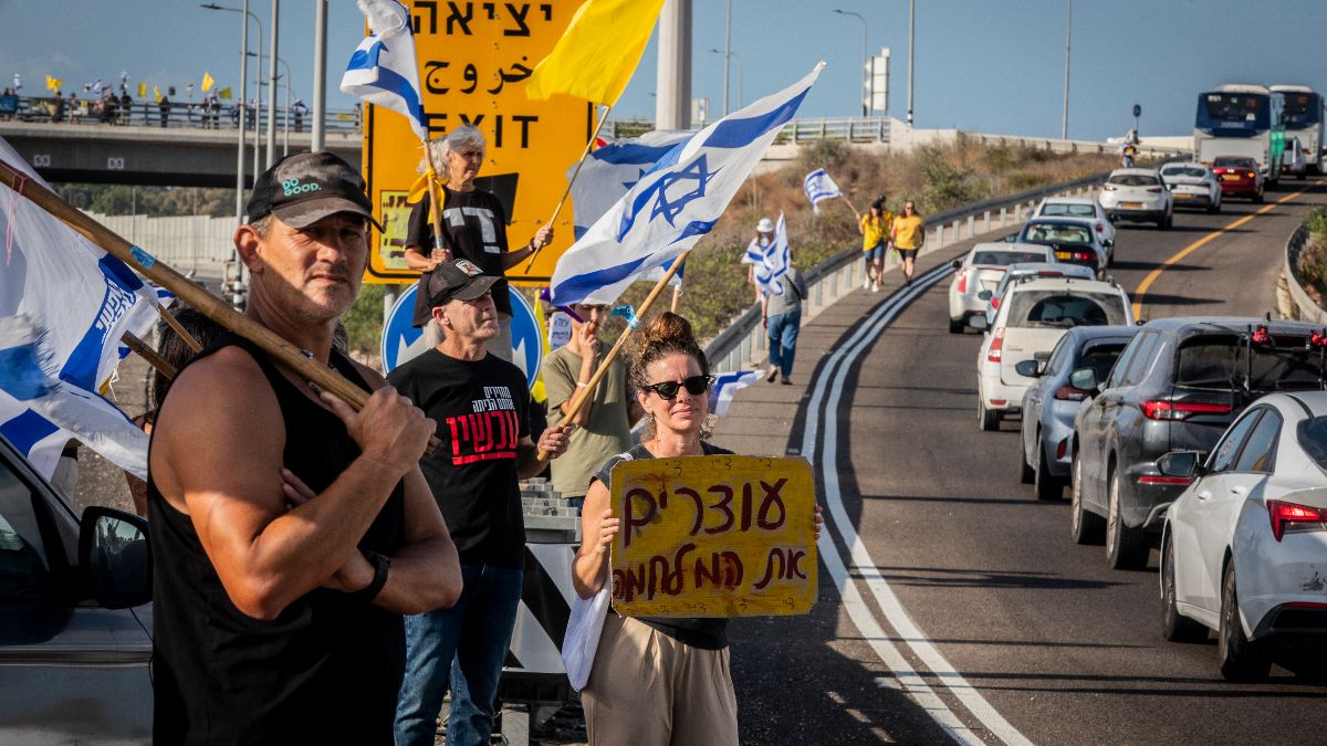 Netanyahu tilda de «fascistas» a manifestantes que protestan en contra de su Gobierno israelí