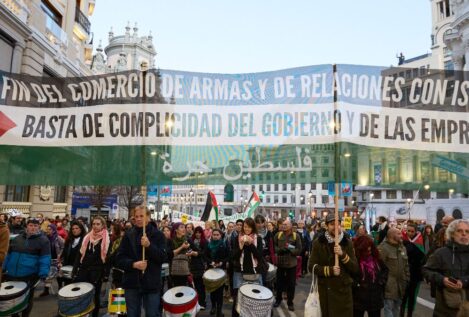 Activistas a favor de Palestina denuncian los «agujeros» del embargo de armas a Israel