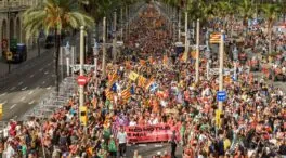 Pincha la Diada en Barcelona: la Guardia Urbana cifra en solo 28.000 los manifestantes