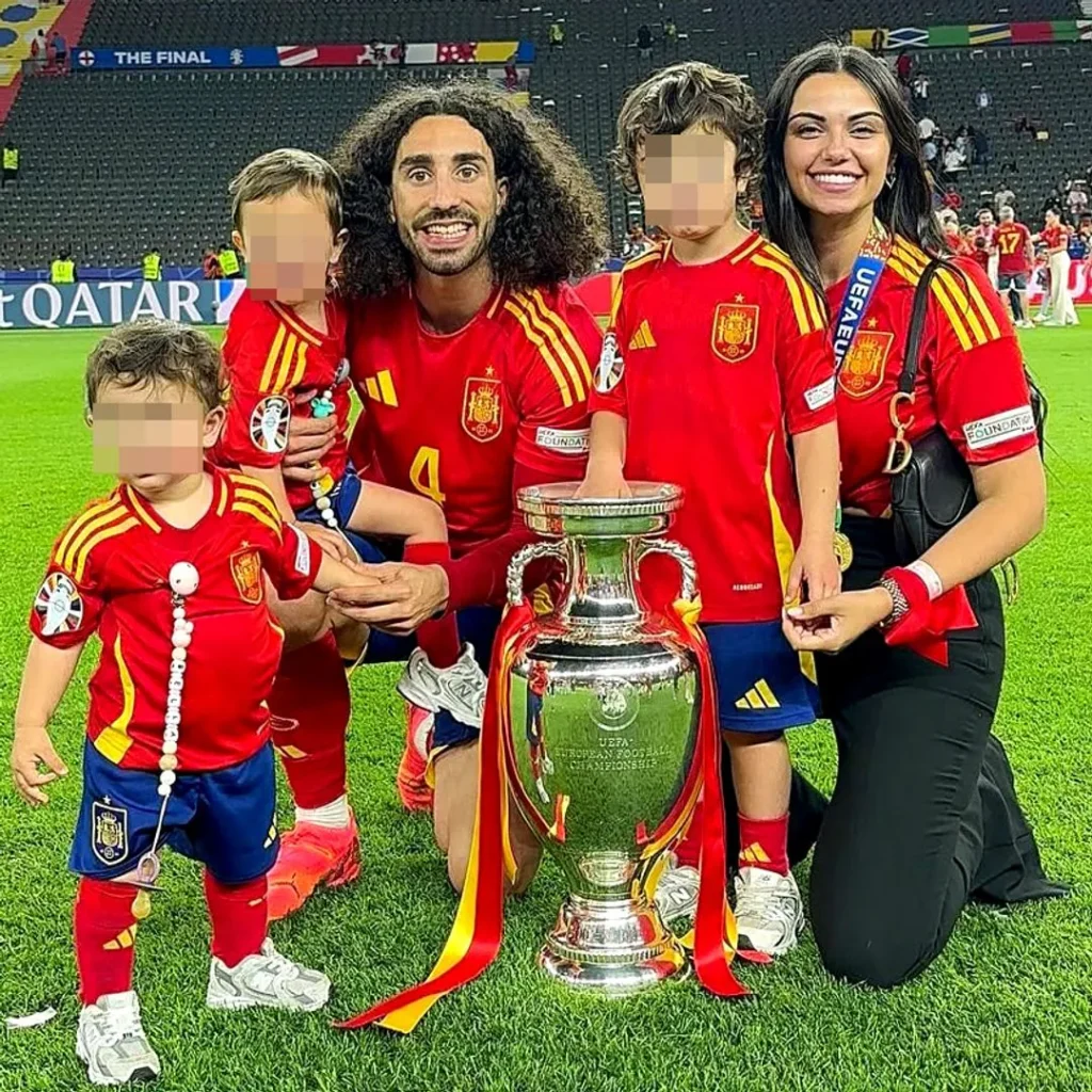 La familia de Marc Cucurella